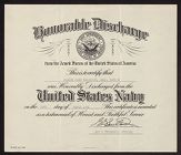 Certificate of Honorable Discharge